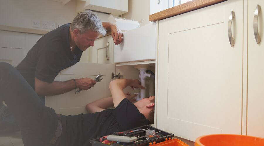 Professional burst pipe repair services in Burkett, TX
